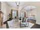 Spacious main bedroom with sitting area and luxurious ensuite bathroom at 6800 E Caballo Dr, Paradise Valley, AZ 85253