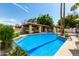 Relaxing community pool area with shaded patio at 8829 S 51St St # 3, Phoenix, AZ 85044