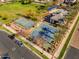 Aerial view of community courts and pool area at 10307 E Nopal Ave, Mesa, AZ 85209