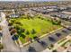 Large community green space, aerial view at 10307 E Nopal Ave, Mesa, AZ 85209