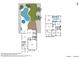 Floor plan showing a 2-story home with 4 bedrooms and a pool at 10307 E Nopal Ave, Mesa, AZ 85209