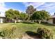 Landscaped community backyard at 12510 W Brandywine Dr, Sun City West, AZ 85375