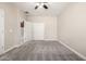 Well-lit bedroom with carpet flooring and double door closet at 1270 E Marcella Ln, Gilbert, AZ 85295