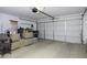 Spacious garage with overhead door open at 1374 E Kingman Pl, Casa Grande, AZ 85122