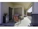 Patio with table and chairs, adjacent to the house at 1374 E Kingman Pl, Casa Grande, AZ 85122