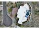 Bird's-eye view of single-Gathering home with private pool and circular driveway at 15418 N Castillo Dr, Fountain Hills, AZ 85268