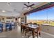 Bright dining area with mountain views and large windows at 15418 N Castillo Dr, Fountain Hills, AZ 85268