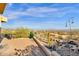 Spacious patio with desert landscaping and mountain views at 15418 N Castillo Dr, Fountain Hills, AZ 85268