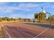 Two basketball courts with clear markings at 160 W La Vieve Ln, Tempe, AZ 85284