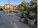 Relaxing pool and spa area with landscaping at 19941 N Summer Dream Dr, Surprise, AZ 85374