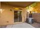 Private backyard with sliding glass door access and covered patio at 2150 W Alameda Rd # 1251, Phoenix, AZ 85085