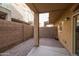 Private backyard patio with block wall at 2150 W Alameda Rd # 1251, Phoenix, AZ 85085