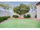 Landscaped backyard with artificial turf at 21556 S 215Th Pl, Queen Creek, AZ 85142