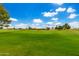 View of a lush green golf course with homes in the background at 25037 S Ribbonwood Dr, Sun Lakes, AZ 85248