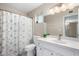 Bathroom with shower/tub combo and vanity at 2545 S Zinnia --, Mesa, AZ 85209