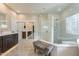 Bathroom with walk-in shower, and modern fixtures at 29306 N 70Th Way, Scottsdale, AZ 85266