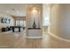 Elegant hallway with wood floors and a decorative vase at 29306 N 70Th Way, Scottsdale, AZ 85266