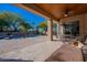 Relaxing pool area with patio furniture and a view of the pool at 29306 N 70Th Way, Scottsdale, AZ 85266