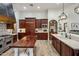 Spacious kitchen featuring a large farmhouse table and ample counter space at 3038 E Waterman Way, Gilbert, AZ 85297