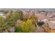 Aerial view showing community landscape and homes from above at 3667 E Angstead Ct, Gilbert, AZ 85296