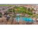 Community pool and surrounding landscape at 3667 E Angstead Ct, Gilbert, AZ 85296