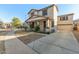 Two-story house with a driveway and walkway at 3675 E Parkview Dr, Gilbert, AZ 85295