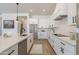 Modern kitchen with stainless steel appliances and white cabinetry at 39024 N 6Th Dr, Phoenix, AZ 85086