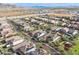 Aerial view of neighborhood with houses and park at 4125 W Bradshaw Creek Ln, New River, AZ 85087