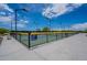 Well-lit outdoor pickleball courts at 4125 W Bradshaw Creek Ln, New River, AZ 85087