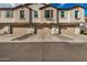 Three-car garage townhouses with an appealing facade at 4134 E Pinto Dr, Gilbert, AZ 85296