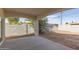 Covered patio and large backyard at 414 E Eason Ave, Buckeye, AZ 85326