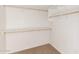 Spacious closet with double hanging rods and shelving at 414 E Eason Ave, Buckeye, AZ 85326