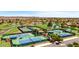 Community tennis and pickleball courts at 41703 W Mesquite Rd, Maricopa, AZ 85138