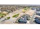 Aerial view of a luxury home next to a golf course at 5645 N Crow Dr, Eloy, AZ 85131