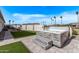 Modern hot tub on a flagstone patio at 5645 N Crow Dr, Eloy, AZ 85131