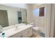 Bathroom with a tub, shower, and single vanity at 5830 E Mckellips Rd # 101, Mesa, AZ 85215