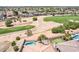 Luxury home with pool and spa, golf course view at 6616 S Bridal Vail Dr, Gilbert, AZ 85298