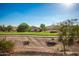 View of a manicured golf course with homes and landscaping visible at 6616 S Bridal Vail Dr, Gilbert, AZ 85298