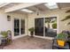 Covered patio with tile flooring, providing shade and comfort at 7354 E San Miguel Ave, Scottsdale, AZ 85250