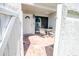 Private patio with table and chairs at 850 S River Dr # 1066, Tempe, AZ 85281