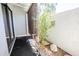 Private patio with plant and shade at 850 S River Dr # 1066, Tempe, AZ 85281