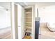 Spacious storage closet with shelving at 850 S River Dr # 1066, Tempe, AZ 85281