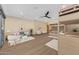 bedroom with wood bunk beds and comfortable seating at 8912 W Roberta Ln, Peoria, AZ 85383