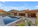 Stunning pool and patio area with mountain views at 8912 W Roberta Ln, Peoria, AZ 85383