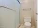 Clean bathroom with toilet and shower at 1014 Leisure World --, Mesa, AZ 85206