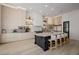 Open concept kitchen with large island and modern appliances at 20177 E Via De Arboles --, Queen Creek, AZ 85142