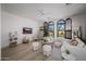 Spacious living room with large windows and comfortable seating at 20177 E Via De Arboles --, Queen Creek, AZ 85142