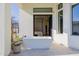 Modern plunge pool and sauna in a private backyard setting at 20177 E Via De Arboles --, Queen Creek, AZ 85142