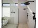 Spa-like shower with dual shower heads and glass enclosure at 20177 E Via De Arboles --, Queen Creek, AZ 85142