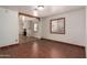 Dining area with tile floors and kitchen access at 2326 E Yale St, Phoenix, AZ 85006